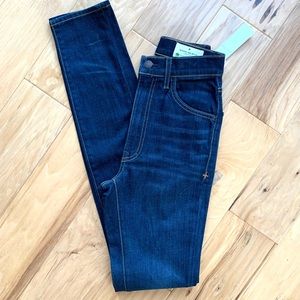 Imogene And Willie Jeans Elizabeth Dark Wash High Rise Skinny Stretch Size 23